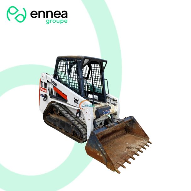 Chargeur compact sur chenilles d'occasion Bobcat T110 — photo 3