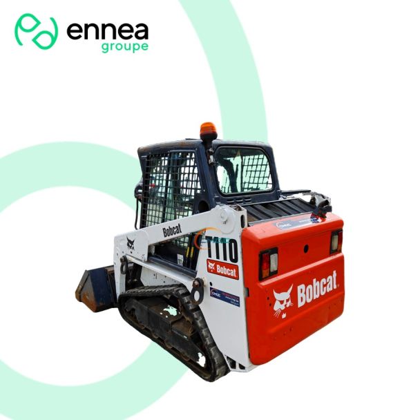 Chargeur compact sur chenilles d'occasion Bobcat T110 — photo 4