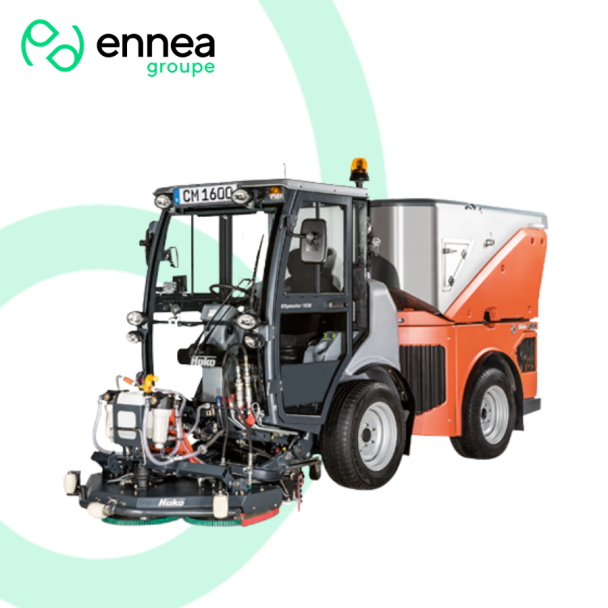 Balayeuse de voirie d'occasion Hako Citymaster 1650