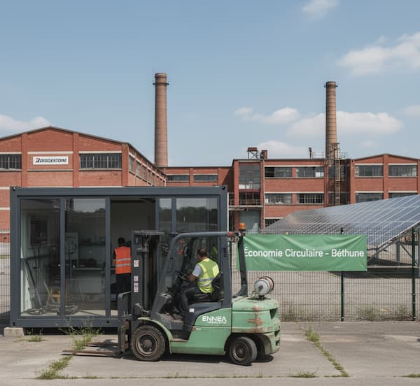 Ennea Groupe s’implante à Béthune : l’économie circulaire au cœur de la réindustrialisation