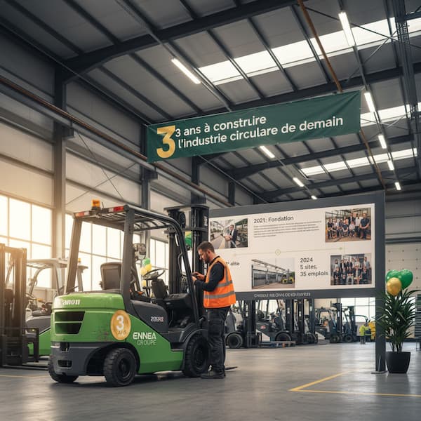 3 ans d’ENNEA GROUPE : quand l’économie circulaire devient un modèle industriel concret et durable