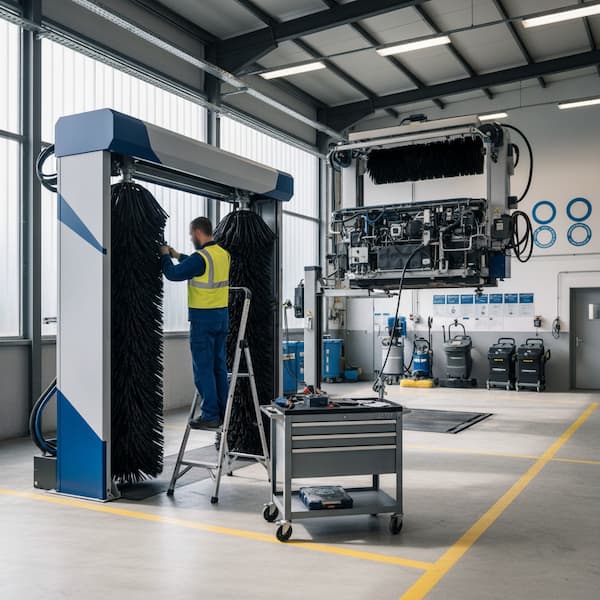 Le reconditionnement des portiques de lavage : une solution durable, économique et performante