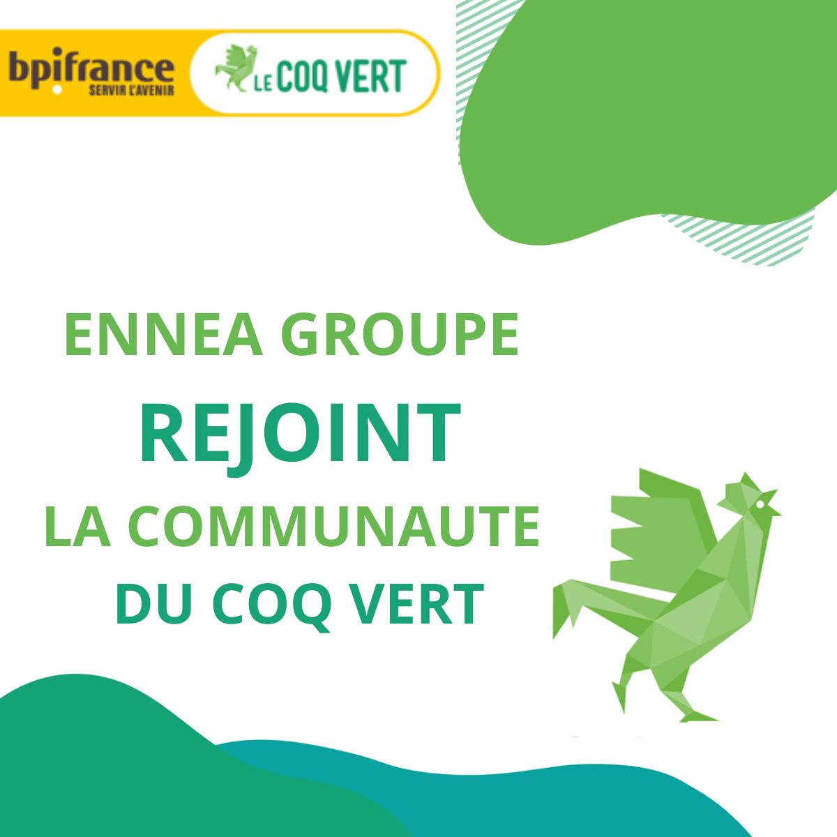 Ennea Groupe rejoint la communauté du Coq Vert